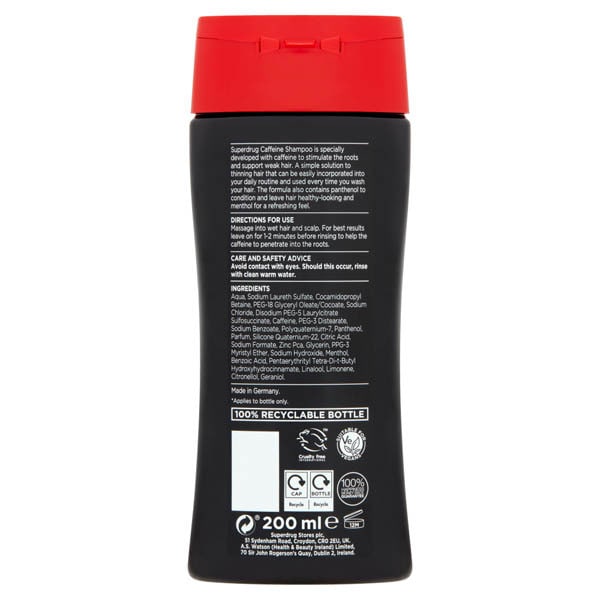 Caffeine Shampoo 200Ml