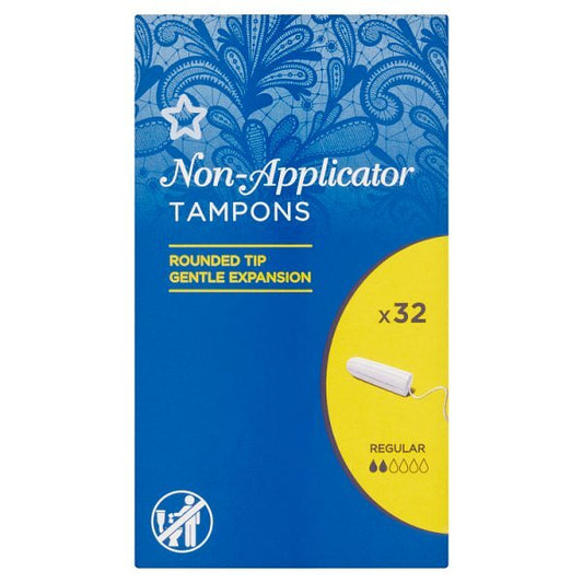 Regular Non Applicator Tampons X32