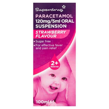 Paracetamol Oral Suspension 120Mg/5Ml - 100Ml