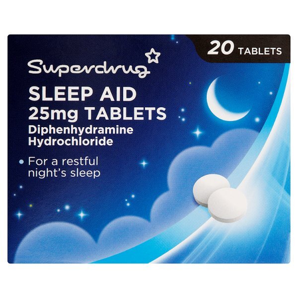 25Mg Sleep Aid Tablets X 20