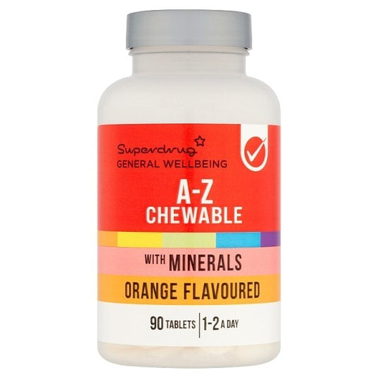 Chewable A-Z Multivitamin Tablets 90Pk