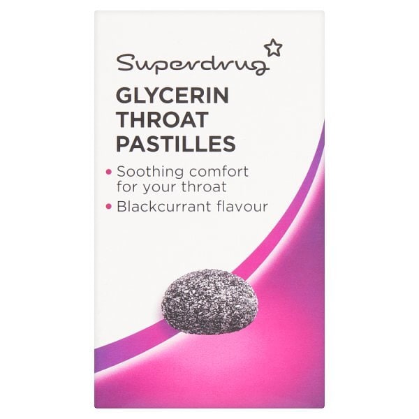 Blackcurrant Glycerine Throat Sweets 45G