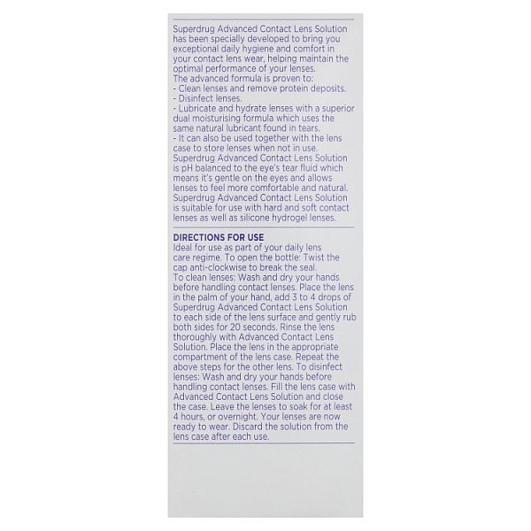 Advanced Contact Lens Solution 360Ml