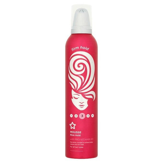 Hair Mousse Firm Hold 300Ml