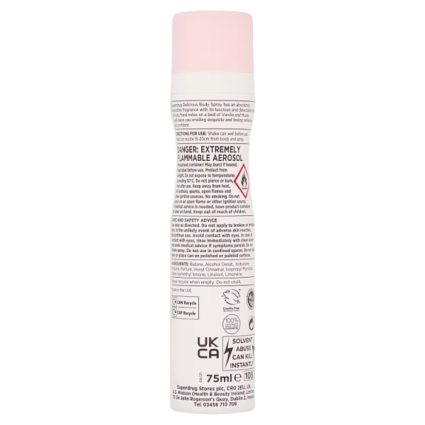 Bodyspray Delicious 75Ml