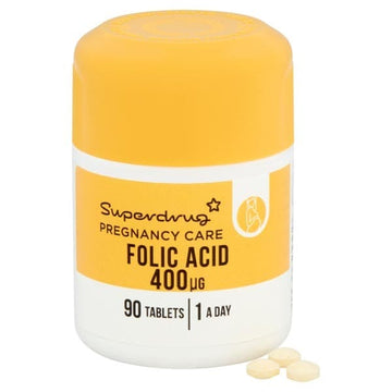 Folic Acid - 90 Tablets