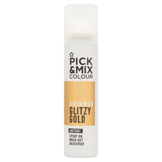 Pick & Mix Colour Hair Spray Gold 75Ml