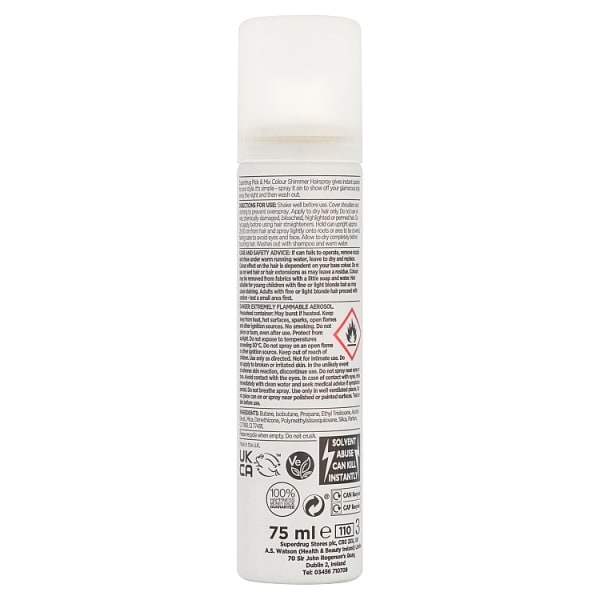 Pick & Mix Colour Hair Spray Gold 75Ml