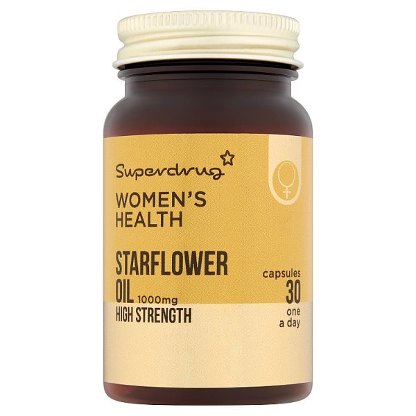 Starflower Oil 1000Mg High Strength 30 Capsules