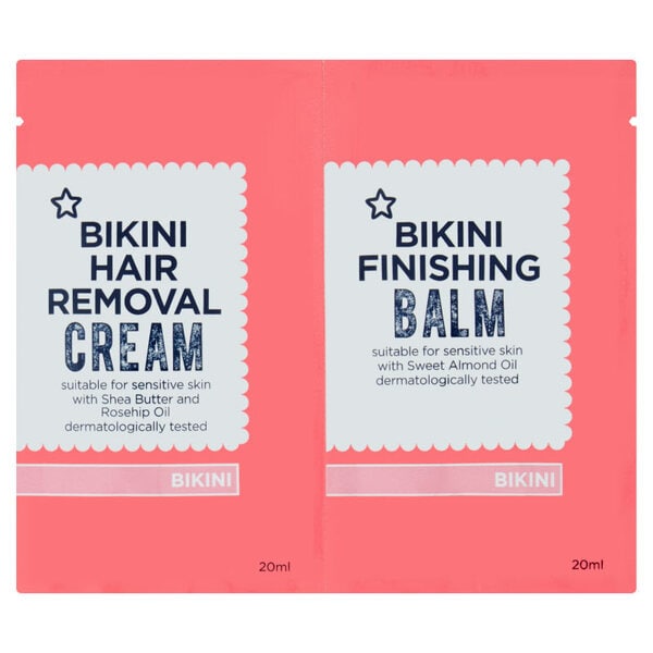 Bikini Hair Removal Kit 20Ml + 20Ml