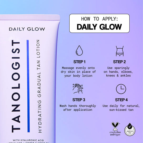 Tanologist Daily Glow Gradual Tan Medium To Dark Hydrating