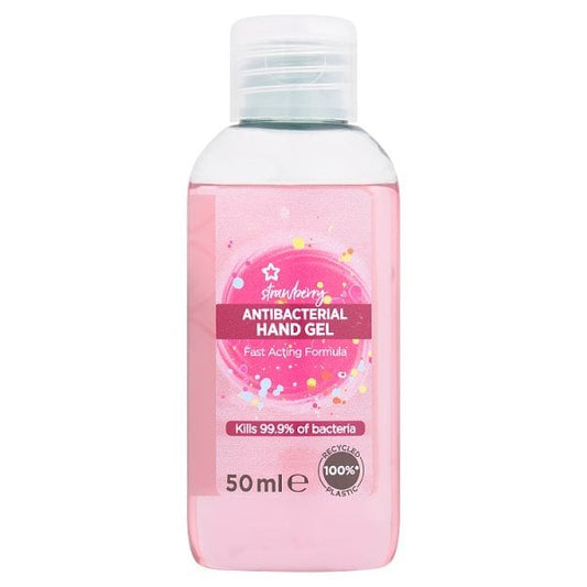 Strawberry Antibacterial Hand Gel 50Ml