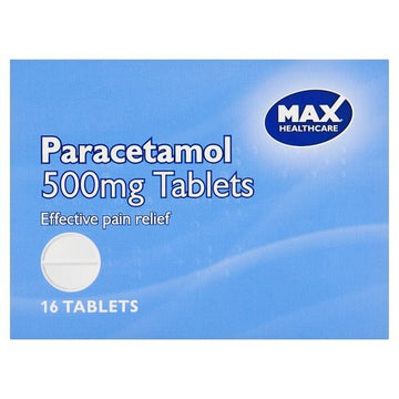 Max Healthcare Paracetamol 500Mg Tablets 16S