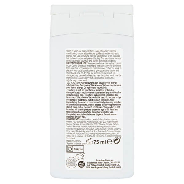 Colour Effects Strawberry Blonde 9.37 75Ml