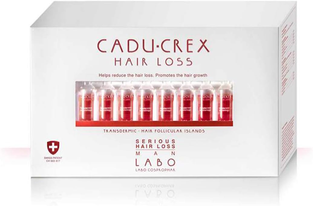 Cadu-Crex Serious Hair Loss Man 40 Ampoules X 3.5Ml