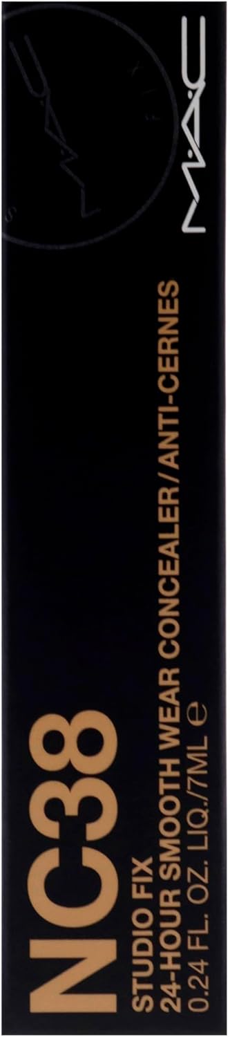 Mac Studio Fix 24-Hour Smooth Wear Concealer - Nc38 For Women 0.23 Oz Concealer