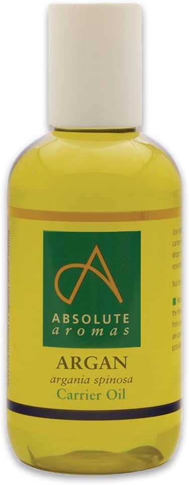 Absolute Aromas Argan Oil (Argania Spinosa) 50Ml - Pure, Natural, Cruelty Free And Vegan - Moisturising Carrier Oil For Hair, Face And Massage