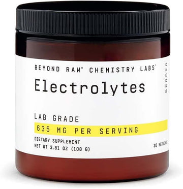 Beyond Raw Chemistry Labs Electrolytes | Electrolyte Replenisher | 30 Servings