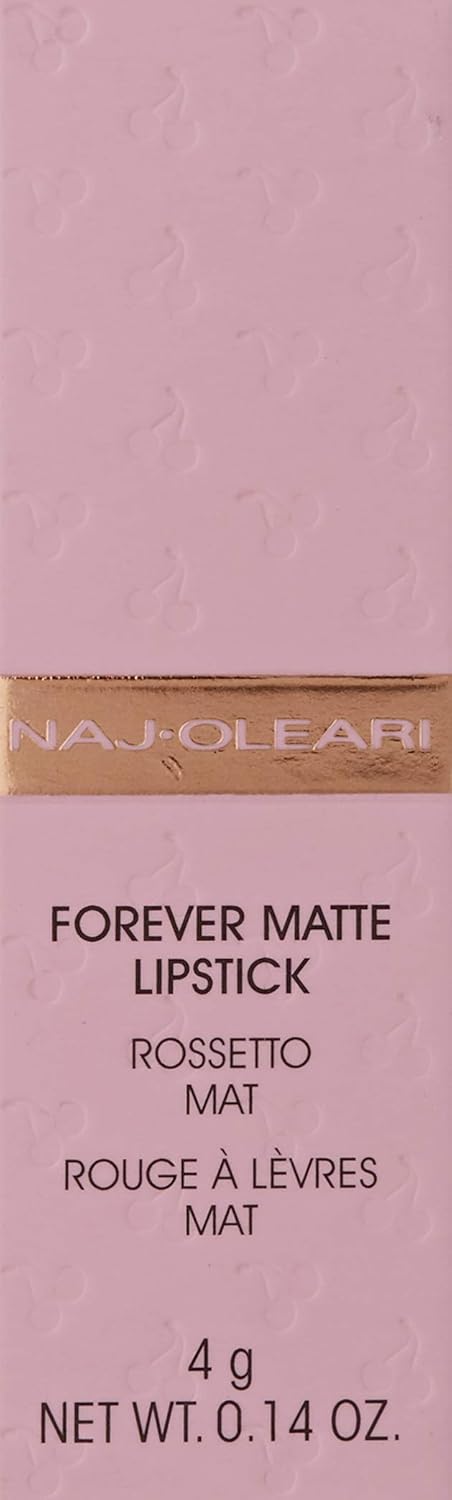 Naj-Oleari Forever Matte Lipstick Make-Up Face Woman 10 Wine