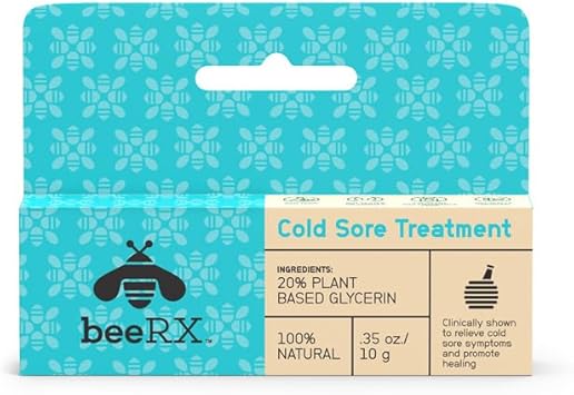 Cold Sore/Fever Blister Gel 0.35 Oz., Docosanol-Free, Medicated 20% Glycerin