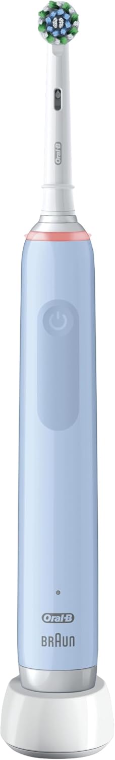 Oral-B Pro 3 Electric Toothbrushes For Adults, Oral B Electric Toothbrush, 1 Cross Action Toothbrush Head, 3 Modes with Teeth Whitening, Electric Toothbrush Oral B, 2 Pin UK Plug, 3000, Blue : Amazon.co.uk: Health & Personal Care