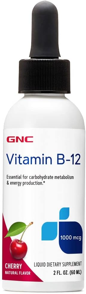 Gnc Vitamin B-12 1000Mcg - Cherry, Supports Energy Production