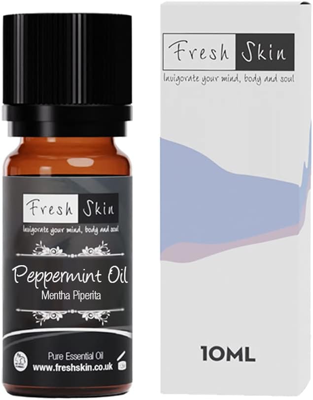 Freshskin Beauty Ltd | Peppermint Essential Oil 10Ml Mentha Piperita - 100% Pure & Natural Essential Oils