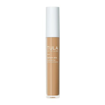 Tula Skin Care Radiant Skin Brightening Serum Concealer - Conceals Dark Circles & Discoloration, Longwearing & Crease-Resistant, Brightens The Appearance Of Skin Over Time, Shade 130, 0.18 Fl Oz