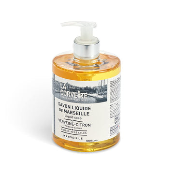 La Corvette Liquid Marseille Soap Verbena-Lemon 500 Ml