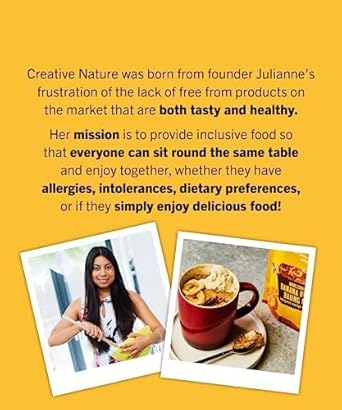 Creative Nature Gluten Free Cake Mix | Banana Bread | Vegan & Free From Baking Mix | Gluten Free, Nut Free, Dairy Free & 100% Allergen Free | 250g (Pack of 2) : Amazon.co.uk: Grocery