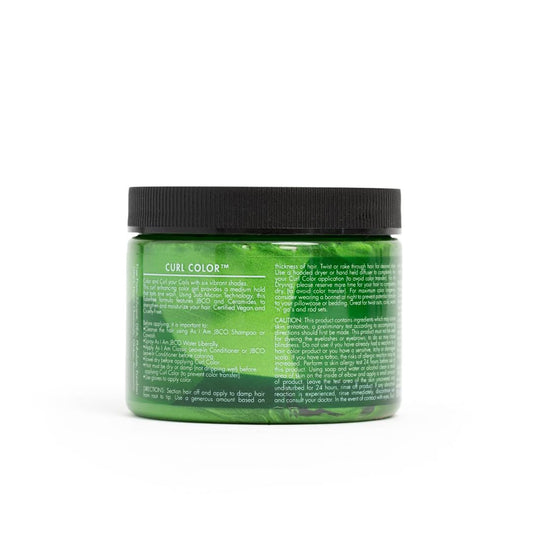 As I Am Curl Color - Emerald Green - 6 Ounce - Color & Curling Gel - Temporary Color - Vegan & Cruelty Free