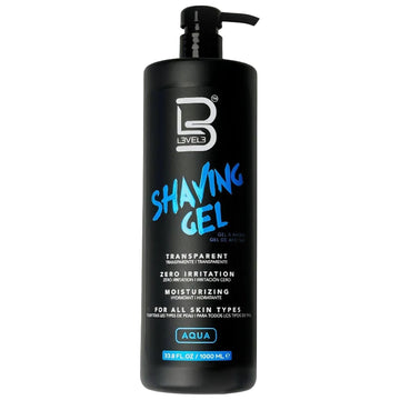 Level 3 Shaving Gel - Straight Razor Shave Gel - Non-Irritating - Refreshing Smell L3 - No Hot Towel Necessary - Level Three Razor Gel