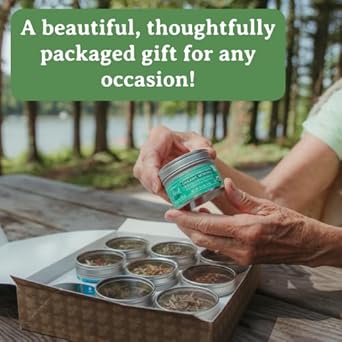 Heavenly Tea Leaves 9 Flavor Variety Pack, Loose Leaf Tea Sampler Gift Set (Approx. 90 Cups Of Tea) - High To No Caffeine, Great Hot Or Iced, Assortment Of Green, Herbal, Black, & White Teas