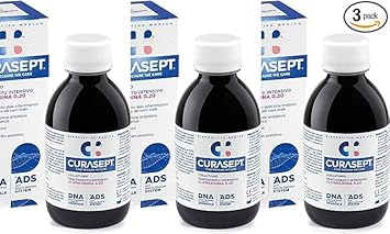 Curasept Mouthwash 0.2% 200Ml - Pack Of 3