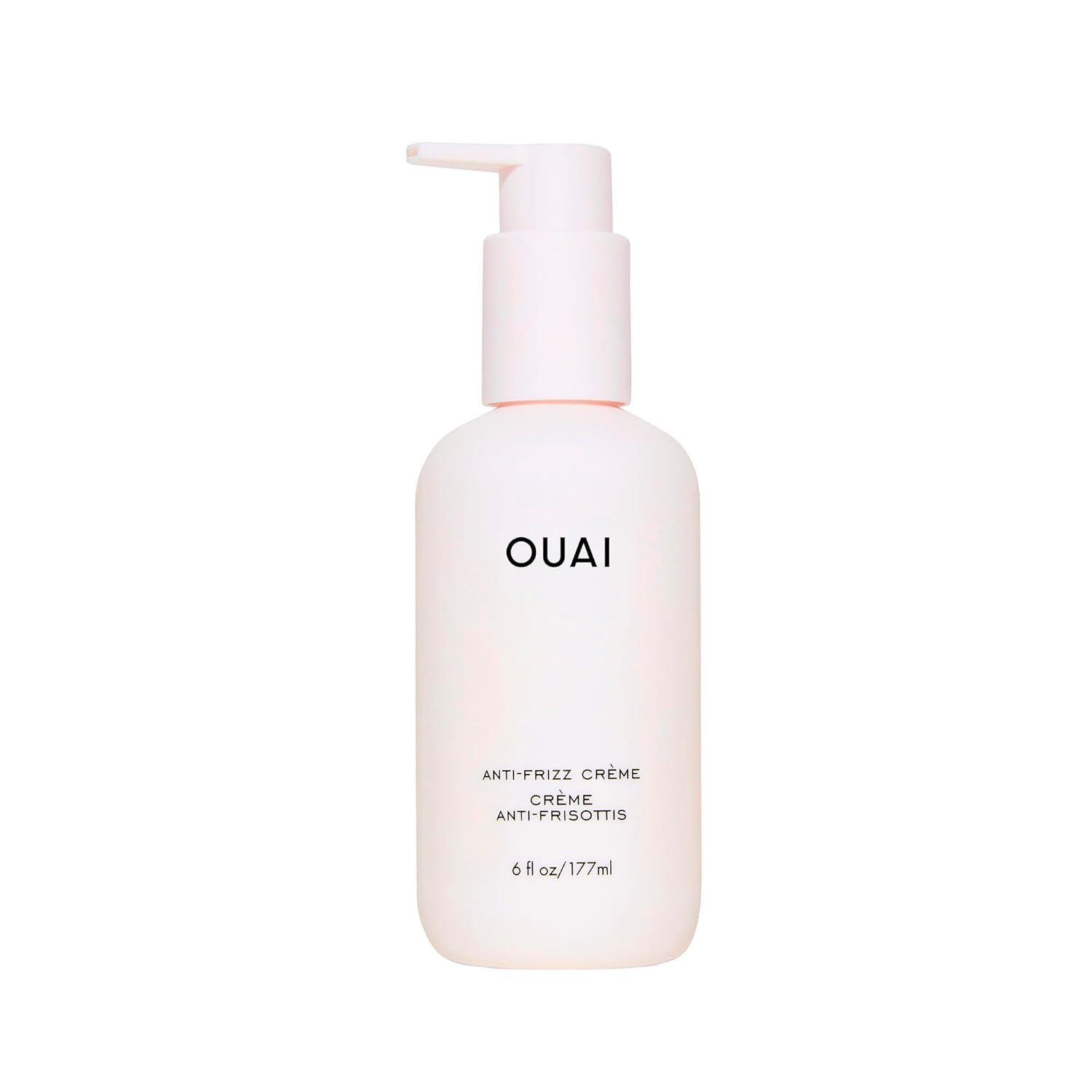 OUAI Anti Frizz Cream - Moisturizing Hair Cream with Frizz Control & Heat Protection - Provides Lasting Hydration with Jackfruit & Beetroot Extract - Paraben, Phthalate & Sulfate Free (6 oz)