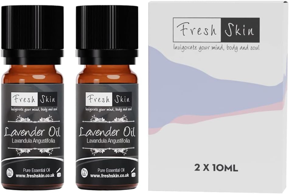 Freshskin Beauty LTD | 20ml (2 x 10ml) - Lavender Essential Oil - 100% Pure & Natural Essential Oils