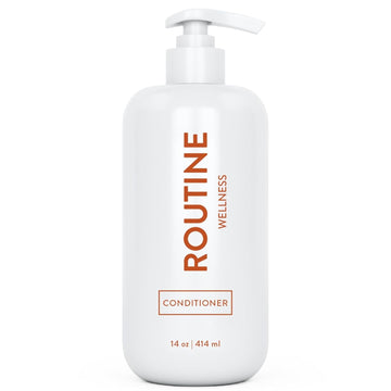 Conditioner For Stronger Hair - Vegan, Clinically Tested Biotin Conditioner With Nourishing Oils And Vitamins - Coconut & Vanilla - 14Oz