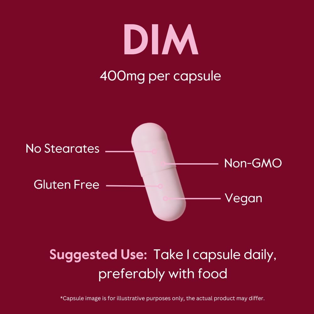Bestvite Dim (Diindolylmethane) 400Mg With Bioperine (240 Vegetarian Capsules) (120 X 2) - No Stearates - No Gelatin - Vegan - Non Gmo - Gluten Free : Health & Household