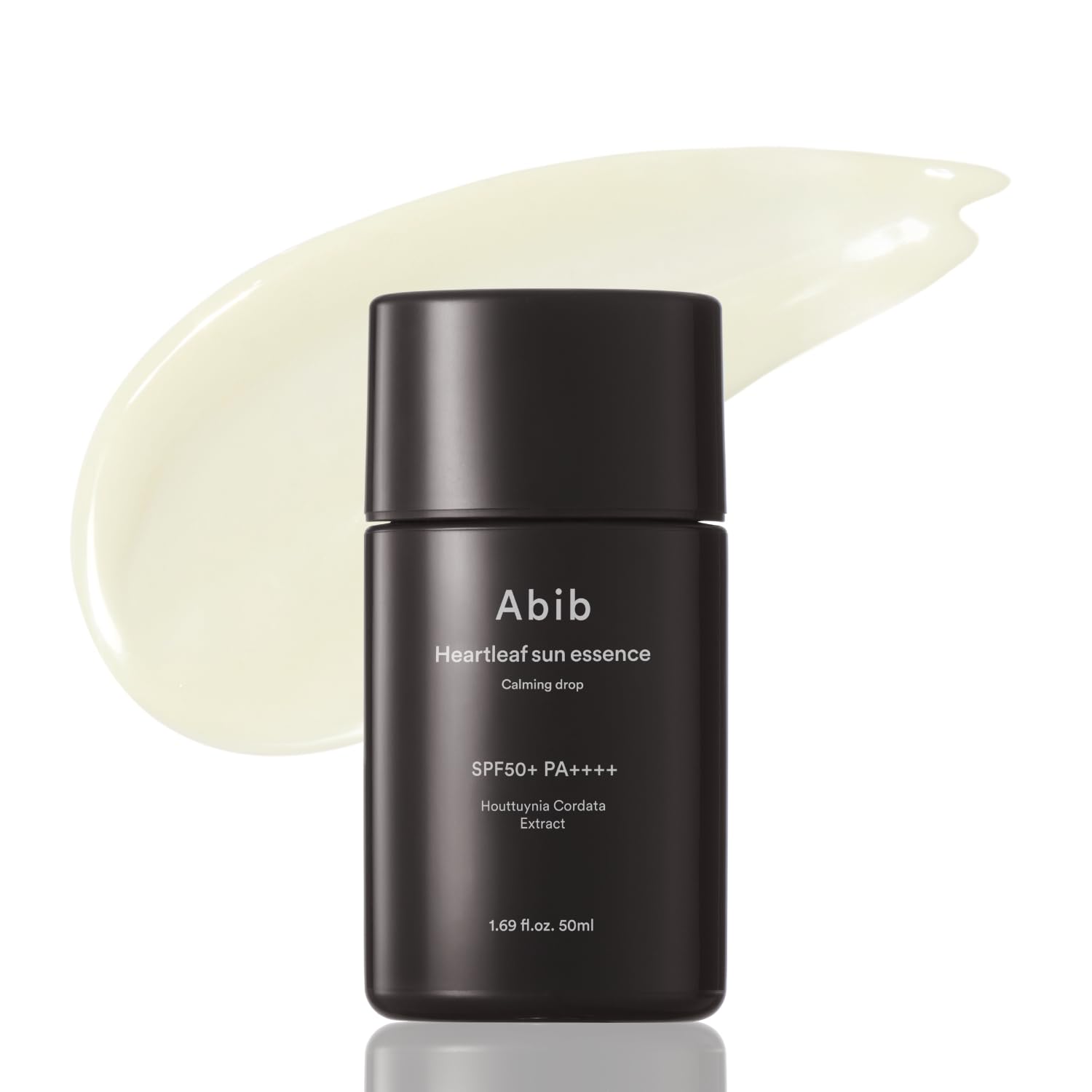 Abib Heartleaf Sun Essence Calming Drop 1.69 Fl Oz / 50Ml I 2 In 1, Spf Essence To Sun Care, Calming Less Stress, Soothing Heartleaf Essence, Senstive Skin