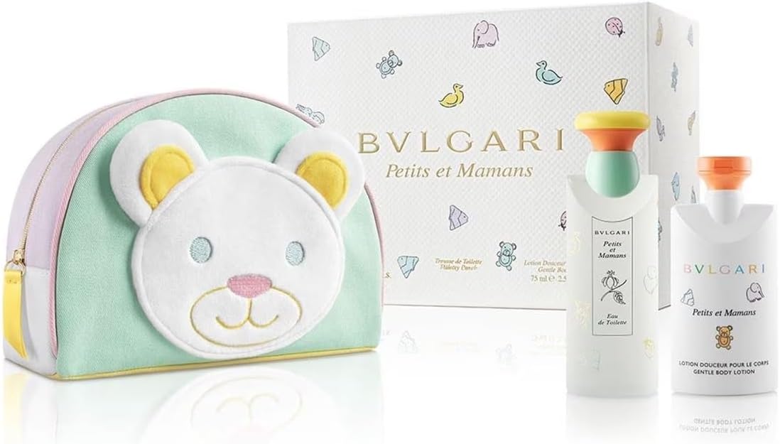 Bvlgari Petits Et Mamans By Bvlgari For Women - 3 Pc Gift Set 3.4Oz Edt Spray, 2.5Oz Body Lotion, Pouch