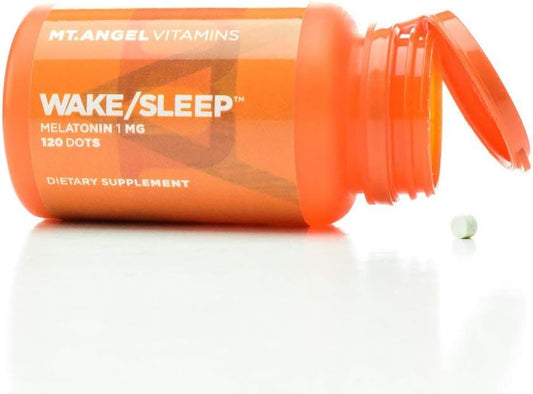 Mt. Angel Vitamins - Wake/Sleep Dots, Melatonin 1 Mg (120 Dots)