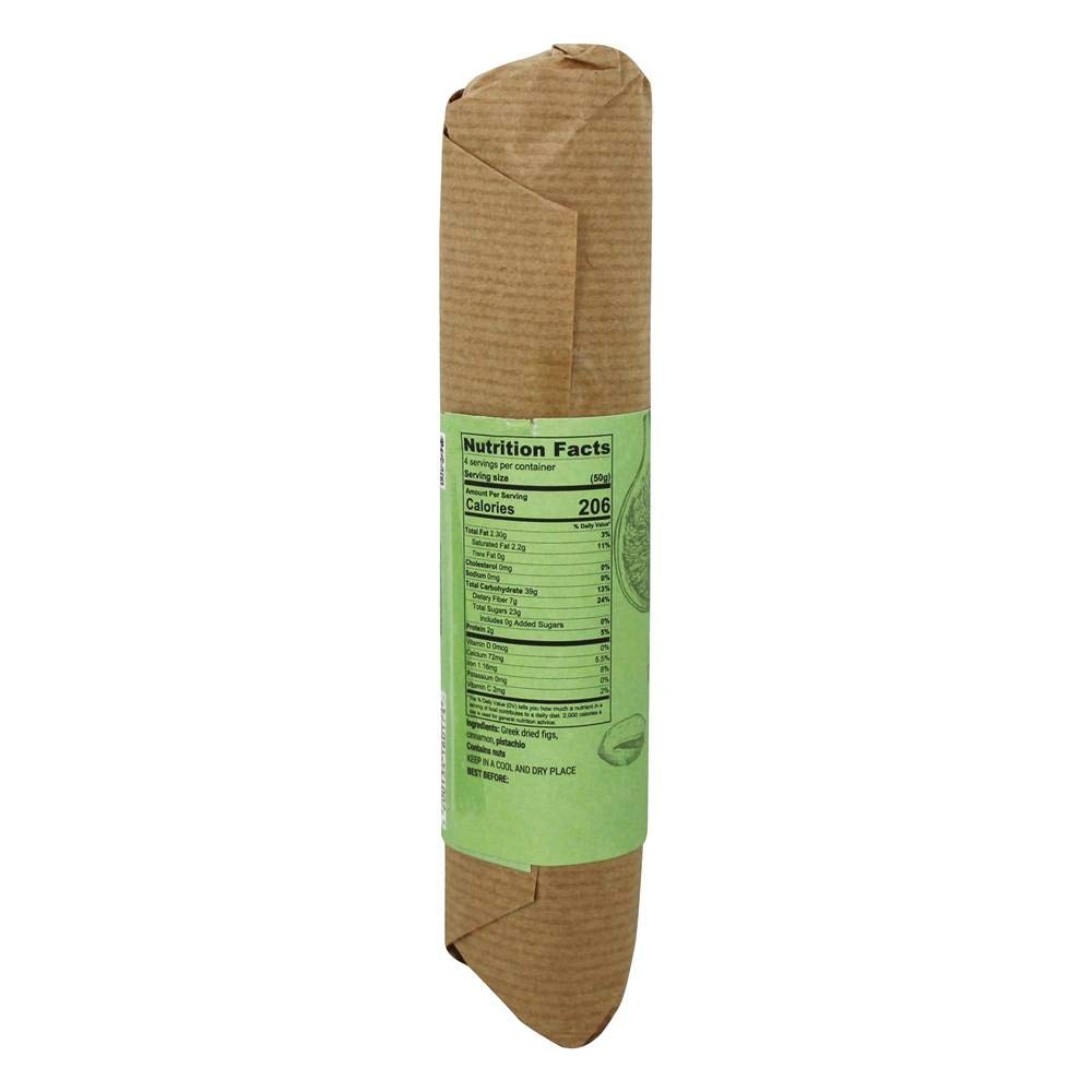 Hellenic Farms Pistachio Cinnamon Fig Salami, 6.4 Oz