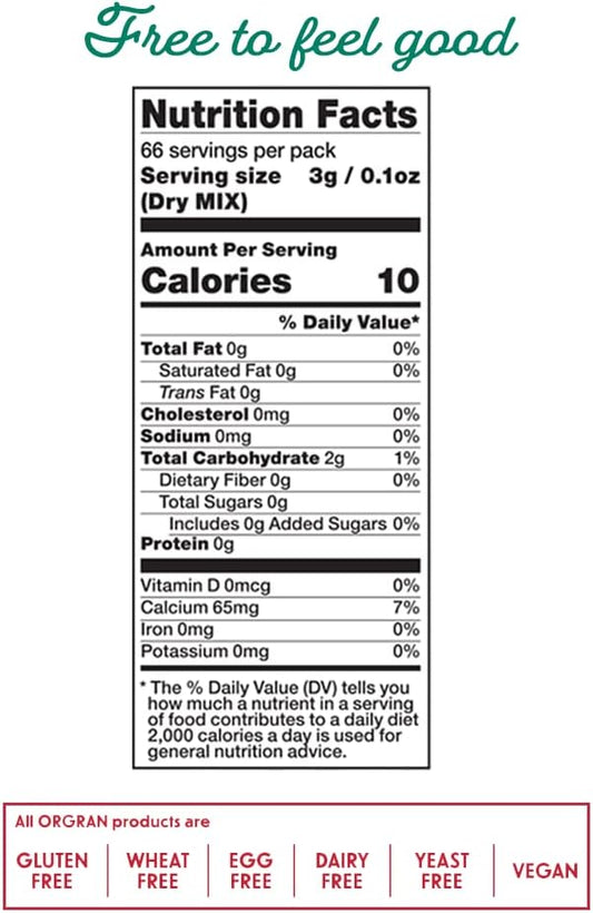 Orgran Free From No Egg - Egg Replacer Mix 200 G (Pack Of 8)