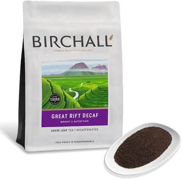 Birchall Great Rift Decaf - Decaffeinated Black Tea, 250G Loose Leaf (Pack Of 2)