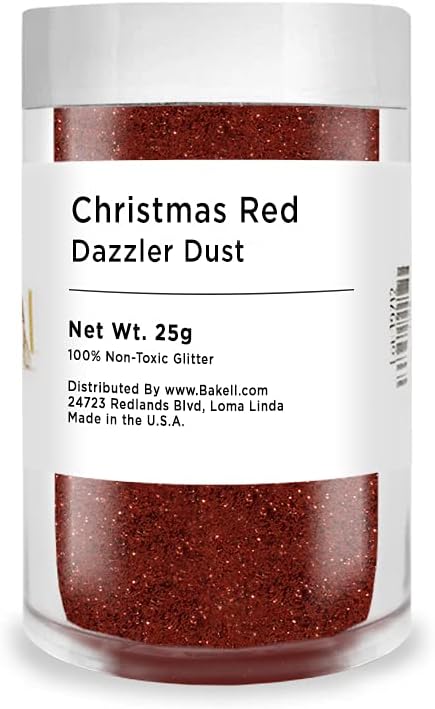 Bakell Dazzler Dust Art & Craft Glitter, 25G Jar Bulk | Dazzler Dust | Non-Toxic Decorating Glitter | Arts, Crafts, Slime, Glue, Paint, Face & Body (Silver Hologram)
