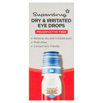 Dry & Irritated Eye Drops Preservative Free 10Ml