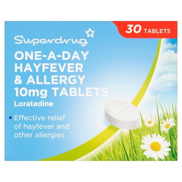 Allergy & Hayfever 1 A Day Loratadine Tablets X 30