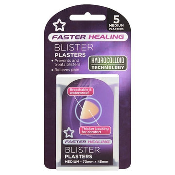 Medium Blister Plasters X 6