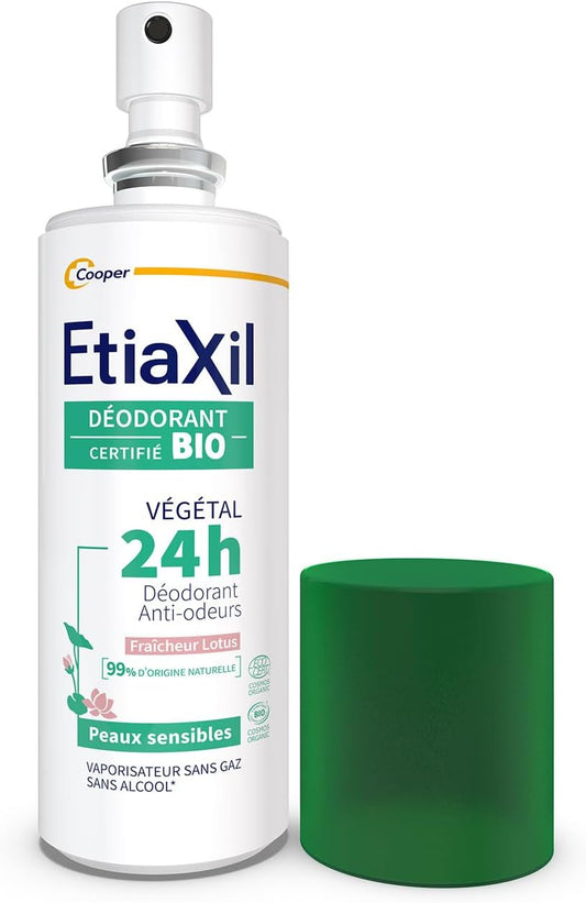 Etiaxil Organic 24H Vegetable Deodorant 100 Ml