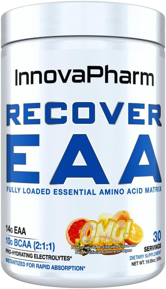 Innovapharm Recover Eaa Powder - Candy Apple Rancher -19.5 Ounces : Health & Household
